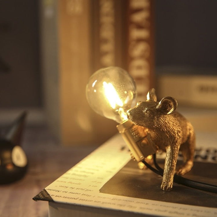 Vintage Mouse LED Table Lamp | Kalsten