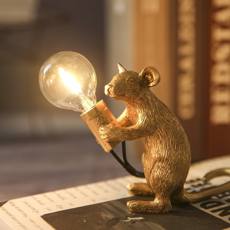 Vintage Mouse LED Table Lamp | Kalsten
