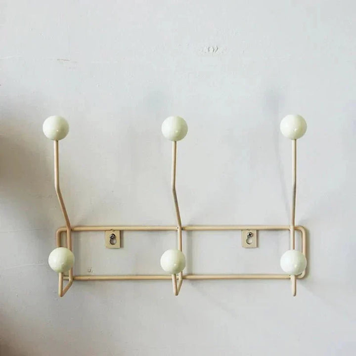 Kalsten | Vintage Coat Hooks Metal Set - Classic Wardrobe for Coats and Accessories