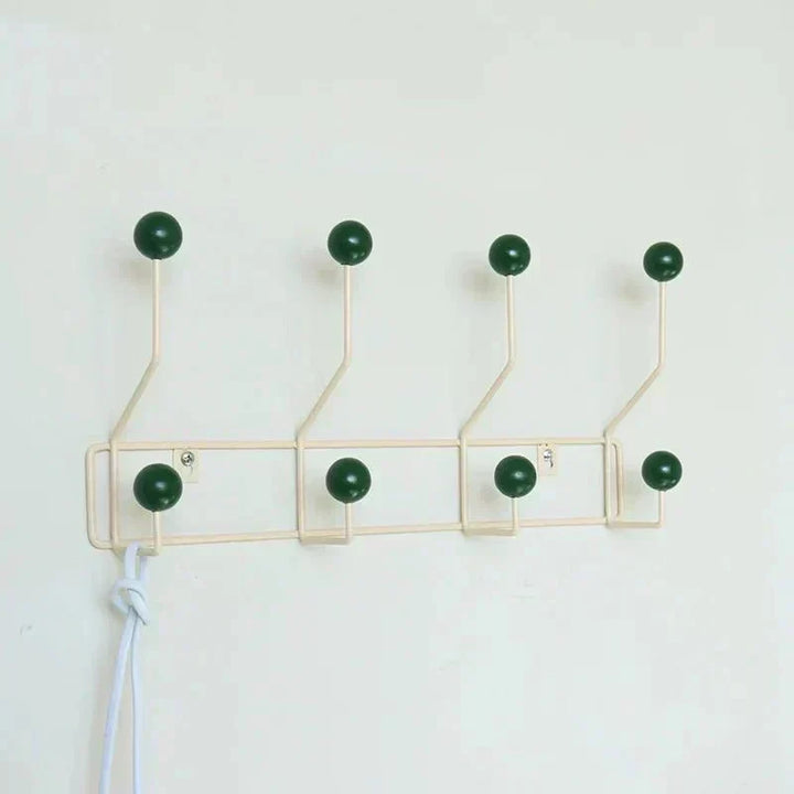 Kalsten | Vintage Coat Hooks Metal Set - Classic Wardrobe for Coats and Accessories