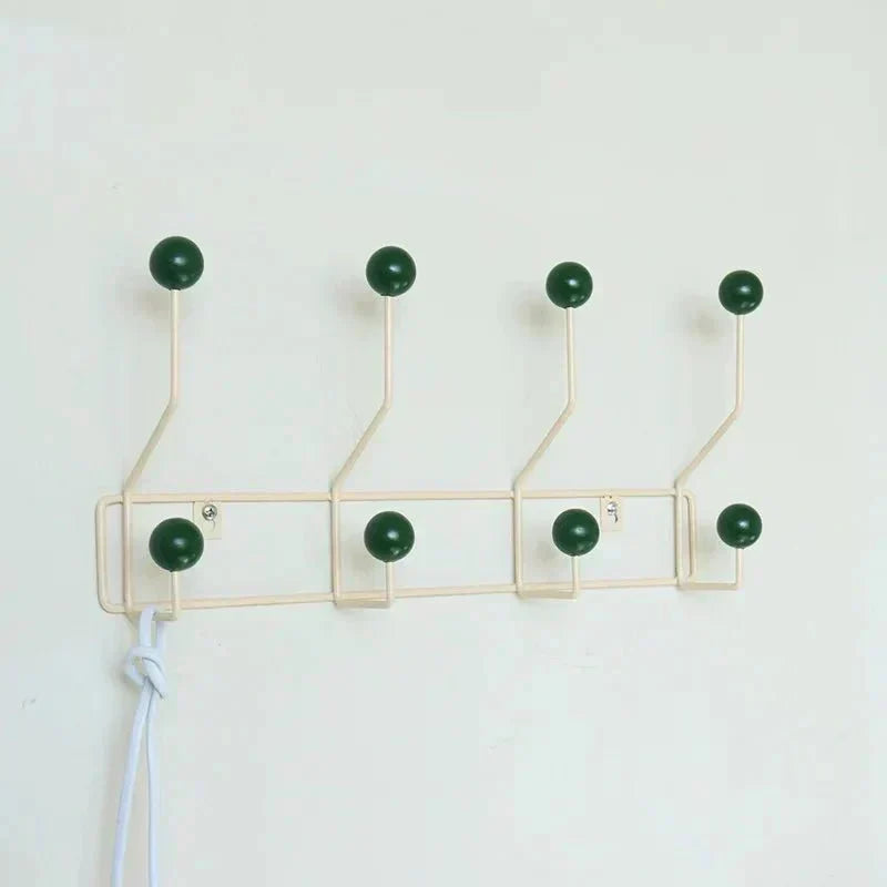 Vintage Metal Coat Hook Set - Classic Coat Rack for Coats and Accessories