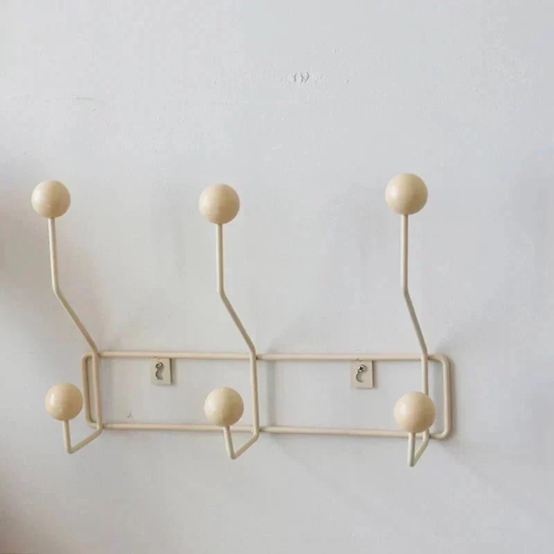 Kalsten | Vintage Coat Hooks Metal Set - Classic Wardrobe for Coats and Accessories