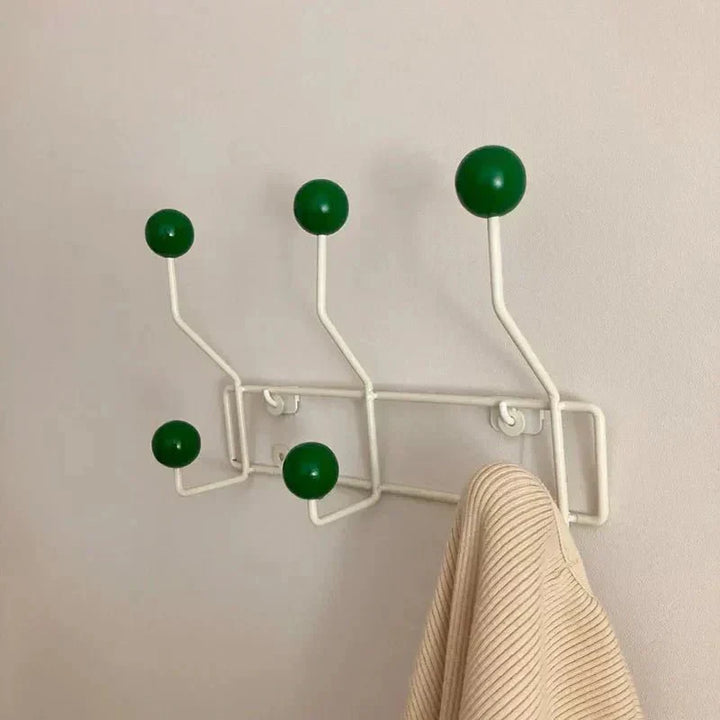Kalsten | Vintage Coat Hooks Metal Set - Classic Wardrobe for Coats and Accessories
