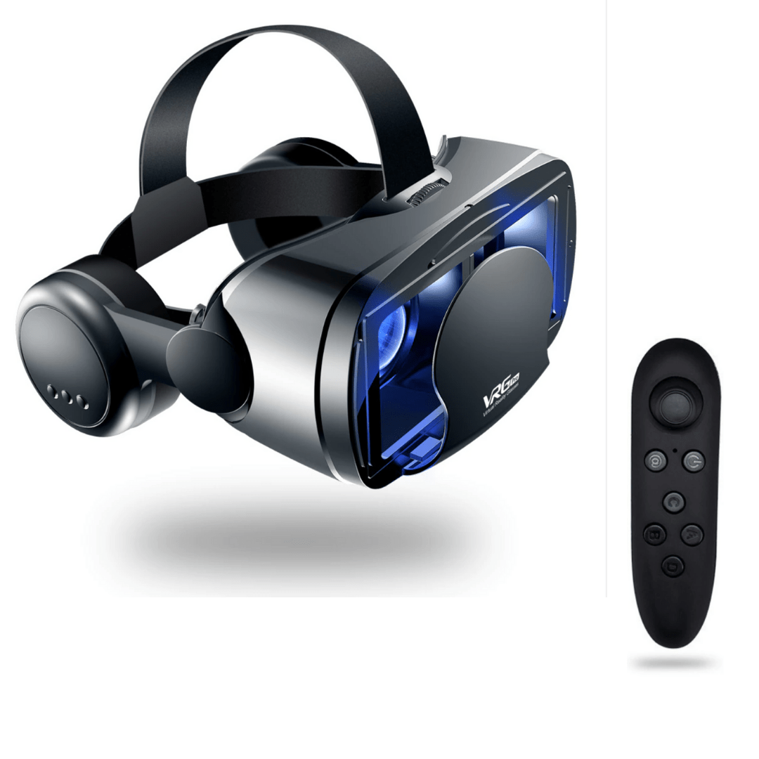Kalsten | VISIAX – 3D VR glasses with headphones & controller