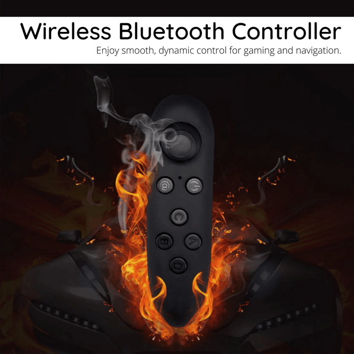 Kalsten | VISIAX – 3D VR glasses with headphones & controller