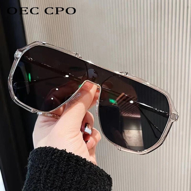 Kalsten | VOGUEVIEW SHADES – Oversized Square Sunglasses with UV400 & Photochromic Lenses