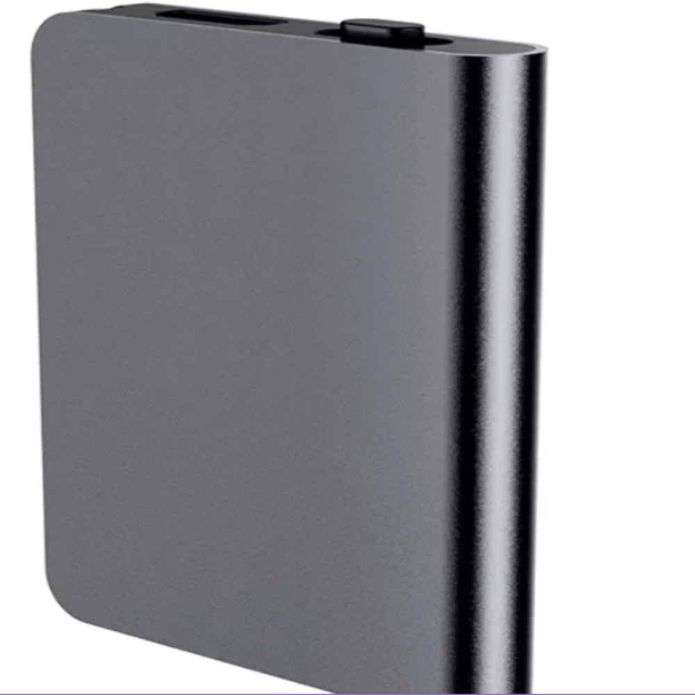 Compact, voice-activated digital voice recorder