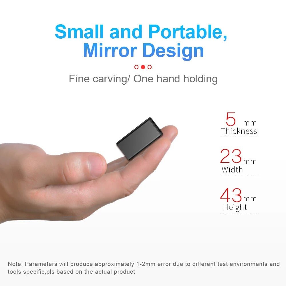 Skanto | VOXEN – Ultra-Light Voice-Activated Dictation Machine with 16/32 GB Storage