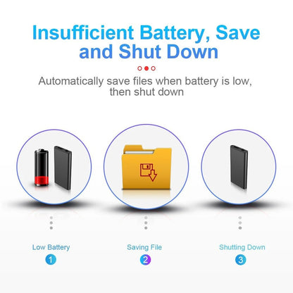 Compact, voice-activated digital voice recorder