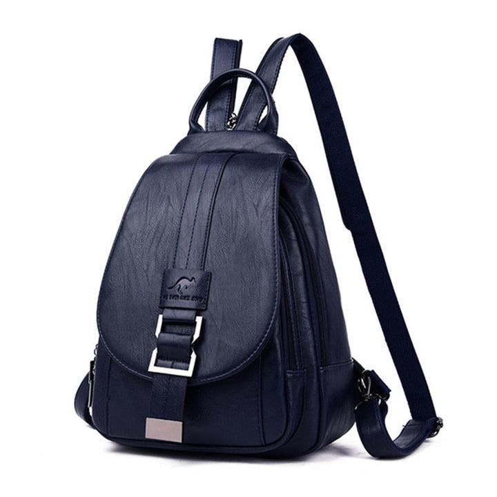 Premium Water-Resistant Leather Backpack for Women | Kalsten