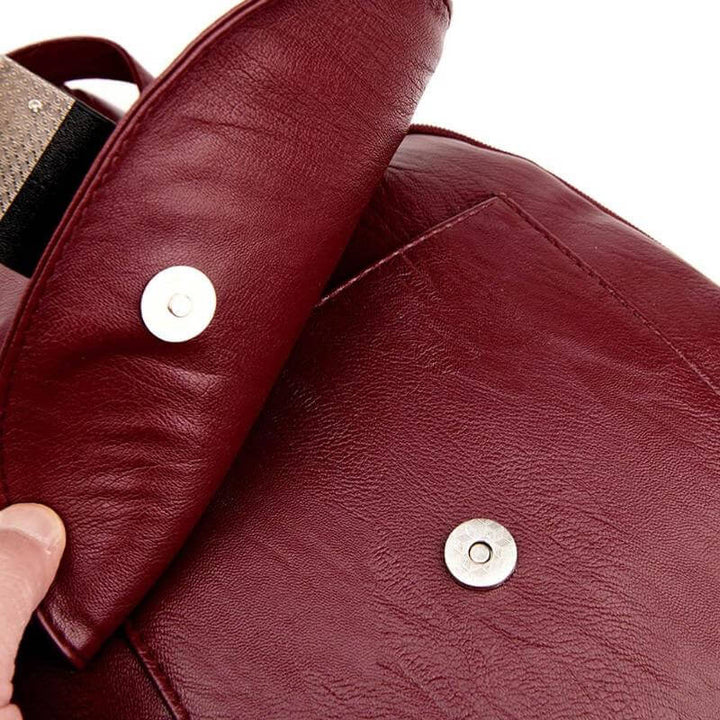 Premium Water-Resistant Leather Backpack for Women | Kalsten