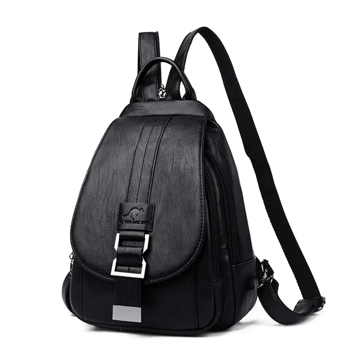 Premium Water-Resistant Leather Backpack for Women | Kalsten