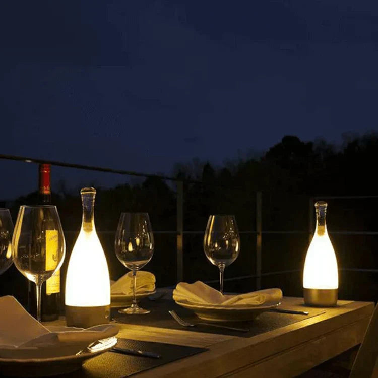 CorkGlow - Wine Bottle Table Lamp | Kalsten
