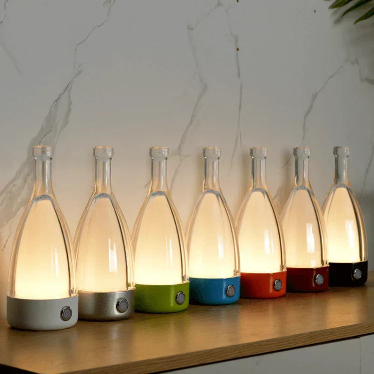 CorkGlow - Wine Bottle Table Lamp | Kalsten