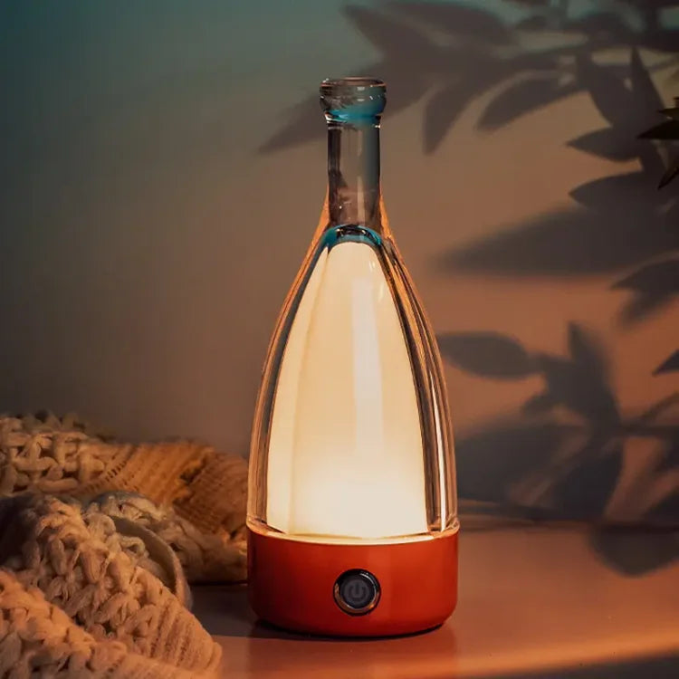 CorkGlow - Wine Bottle Table Lamp | Kalsten