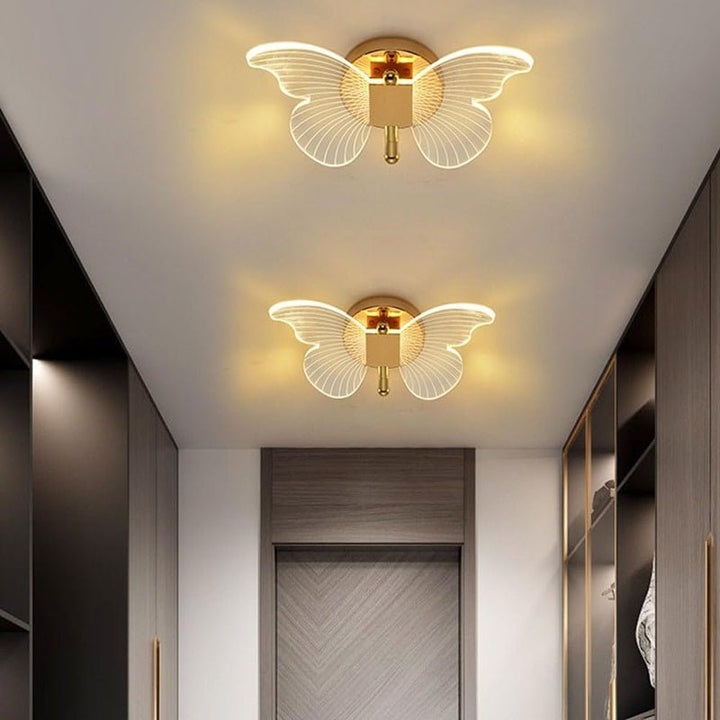 FloraVyne LED Wall Light – Butterfly-shaped design lamp with 3 light modes energy-saving and elegant | Kalsten