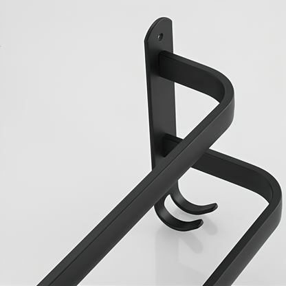 Skanto | Hanging Bathroom Shelf with Practical Towel Holder