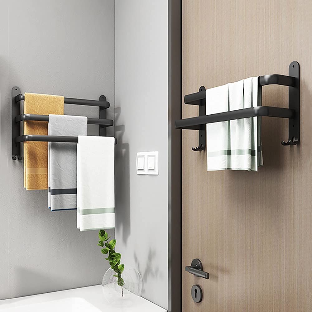 Skanto | Hanging Bathroom Shelf with Practical Towel Holder