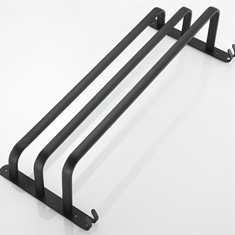 Skanto | Hanging Bathroom Shelf with Practical Towel Holder