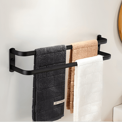 Skanto | Hanging Bathroom Shelf with Practical Towel Holder