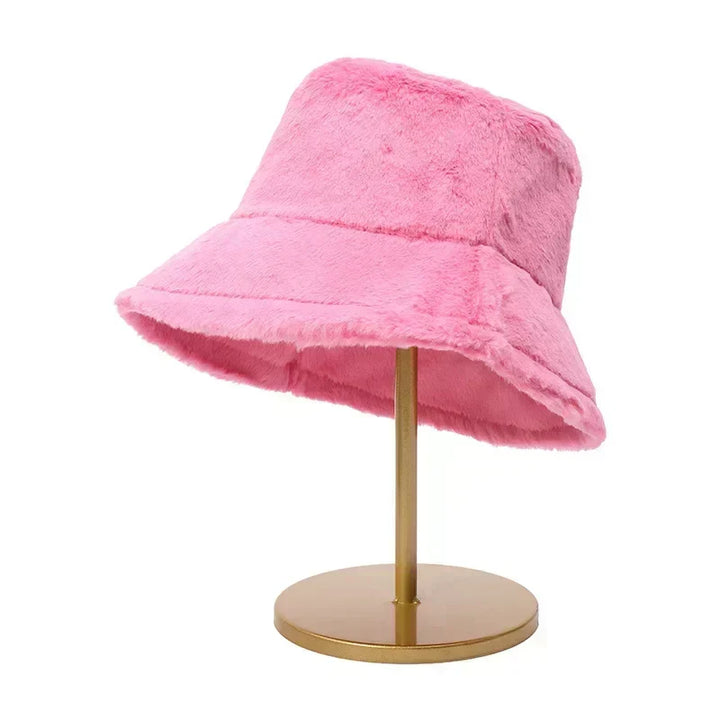 Kalsten | Women’s Faux Rabbit Fur Autumn Bucket Hat – Lorna