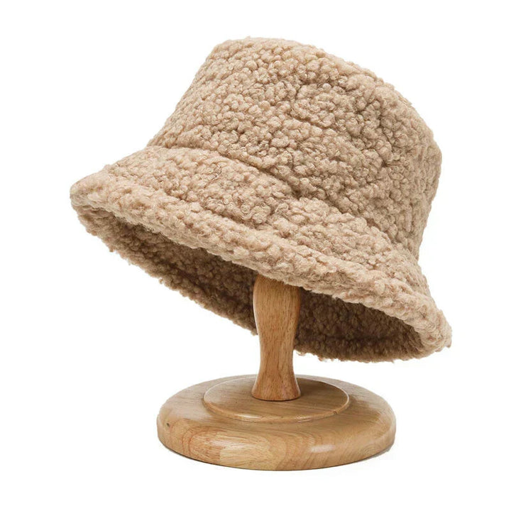 Kalsten | Livia Women’s Teddy Bucket Hat Warm Lambswool