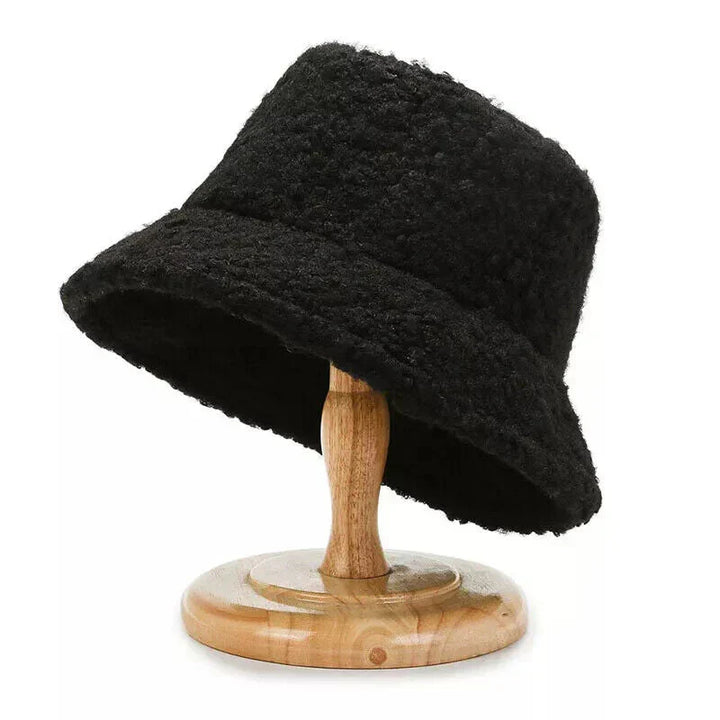 Kalsten | Livia Women’s Teddy Bucket Hat Warm Lambswool