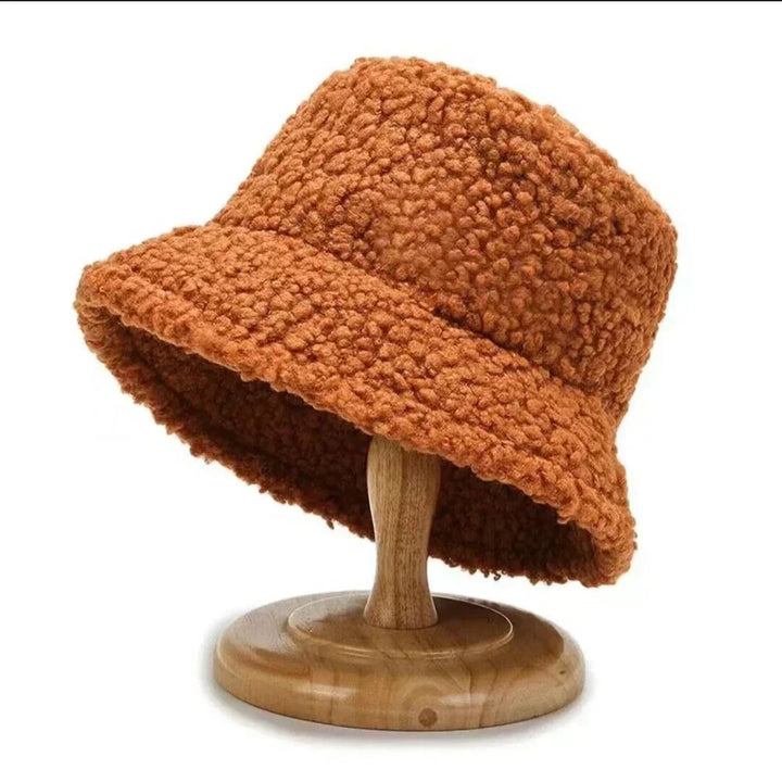 Kalsten | Livia Women’s Teddy Bucket Hat Warm Lambswool