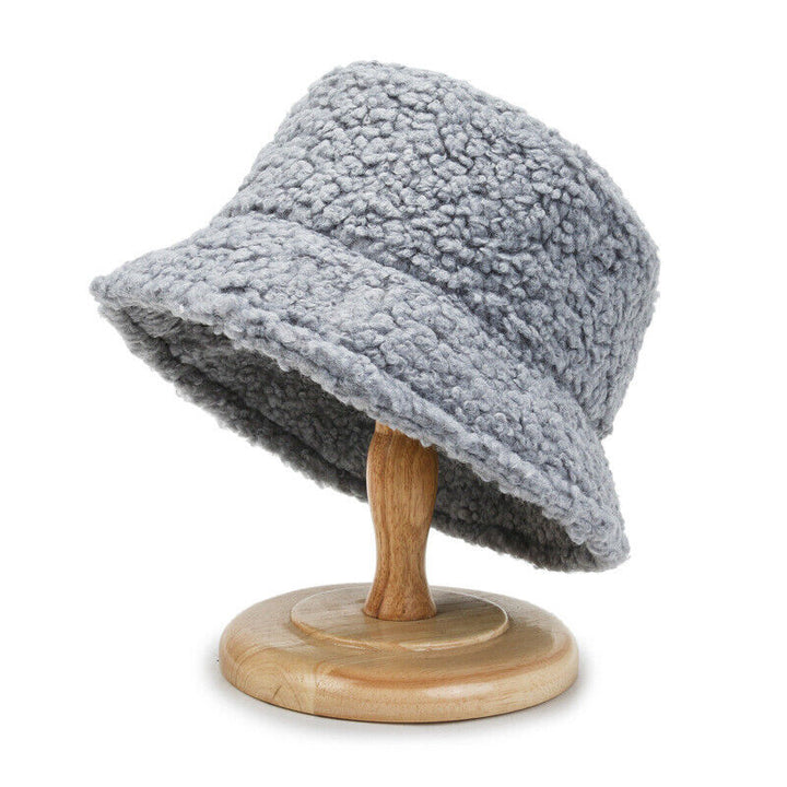 Kalsten | Livia Women’s Teddy Bucket Hat Warm Lambswool