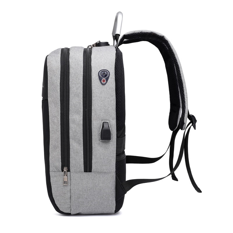 Water-Resistant Anti-Theft Backpack with USB Charging Port – SafeCarry | Kalsten
