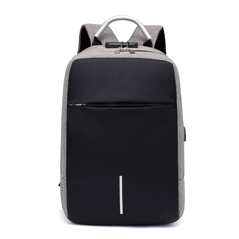 Water-Resistant Anti-Theft Backpack with USB Charging Port – SafeCarry | Kalsten