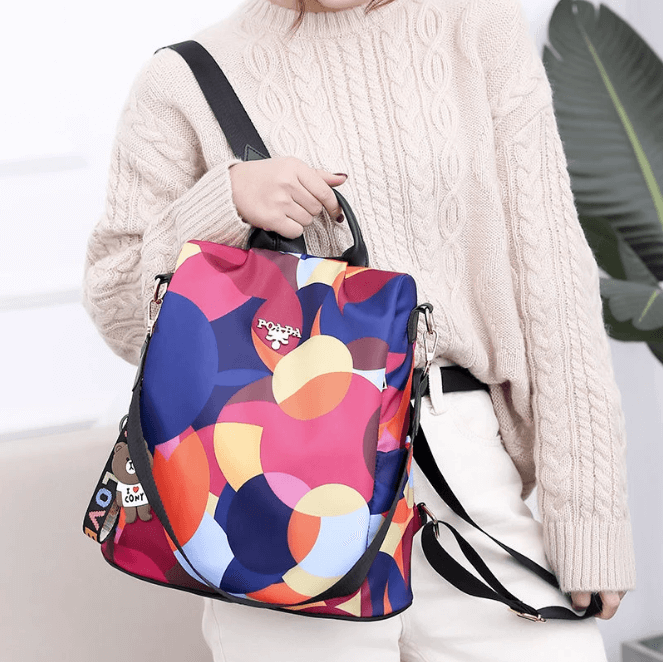 Water-Resistant Anti-Theft Women’s Backpack with Multiple Compartments – SafeHold | Kalsten