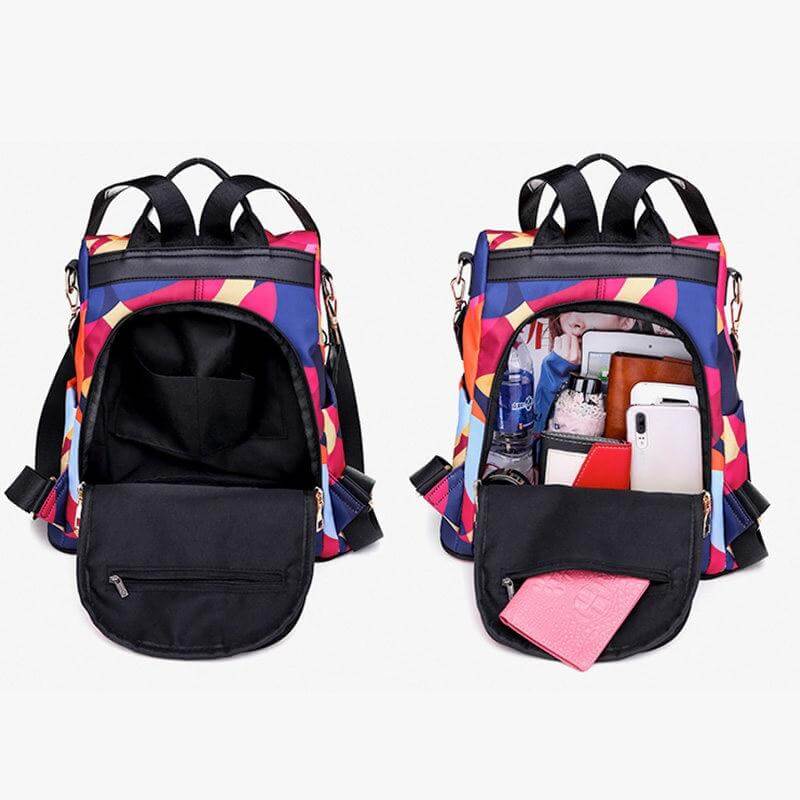 Water-Resistant Anti-Theft Women’s Backpack with Multiple Compartments – SafeHold | Kalsten