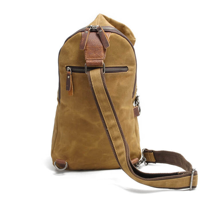 Water-Resistant Canvas Crossbody Bag with Anti-Theft Pocket – MultiWear | Kalsten