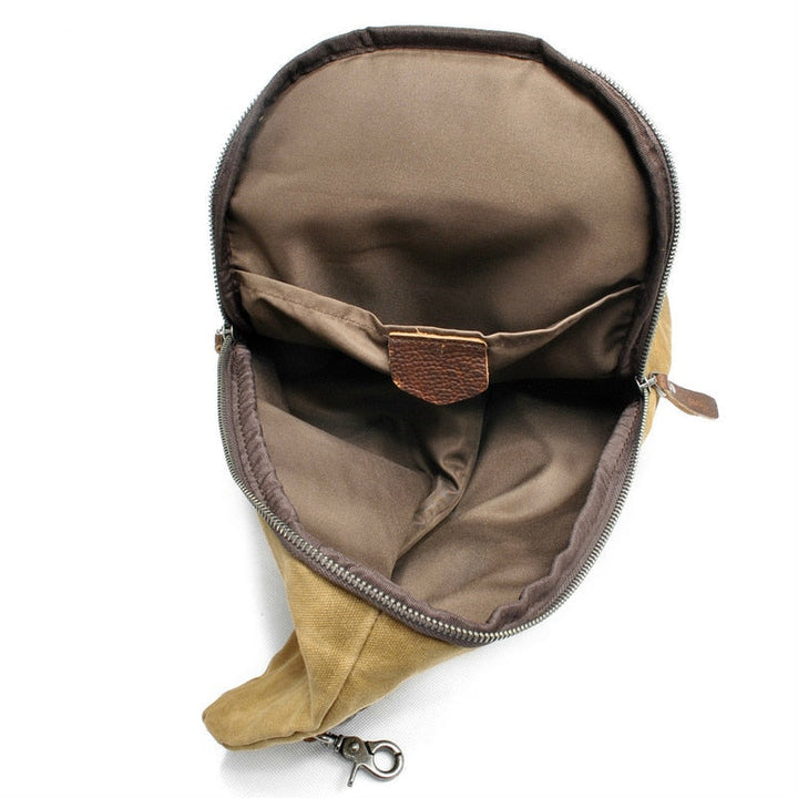 Water-Resistant Canvas Crossbody Bag with Anti-Theft Pocket – MultiWear | Kalsten