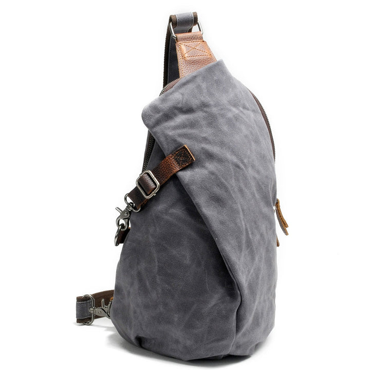 Water-Resistant Canvas Crossbody Bag with Anti-Theft Pocket – MultiWear | Kalsten
