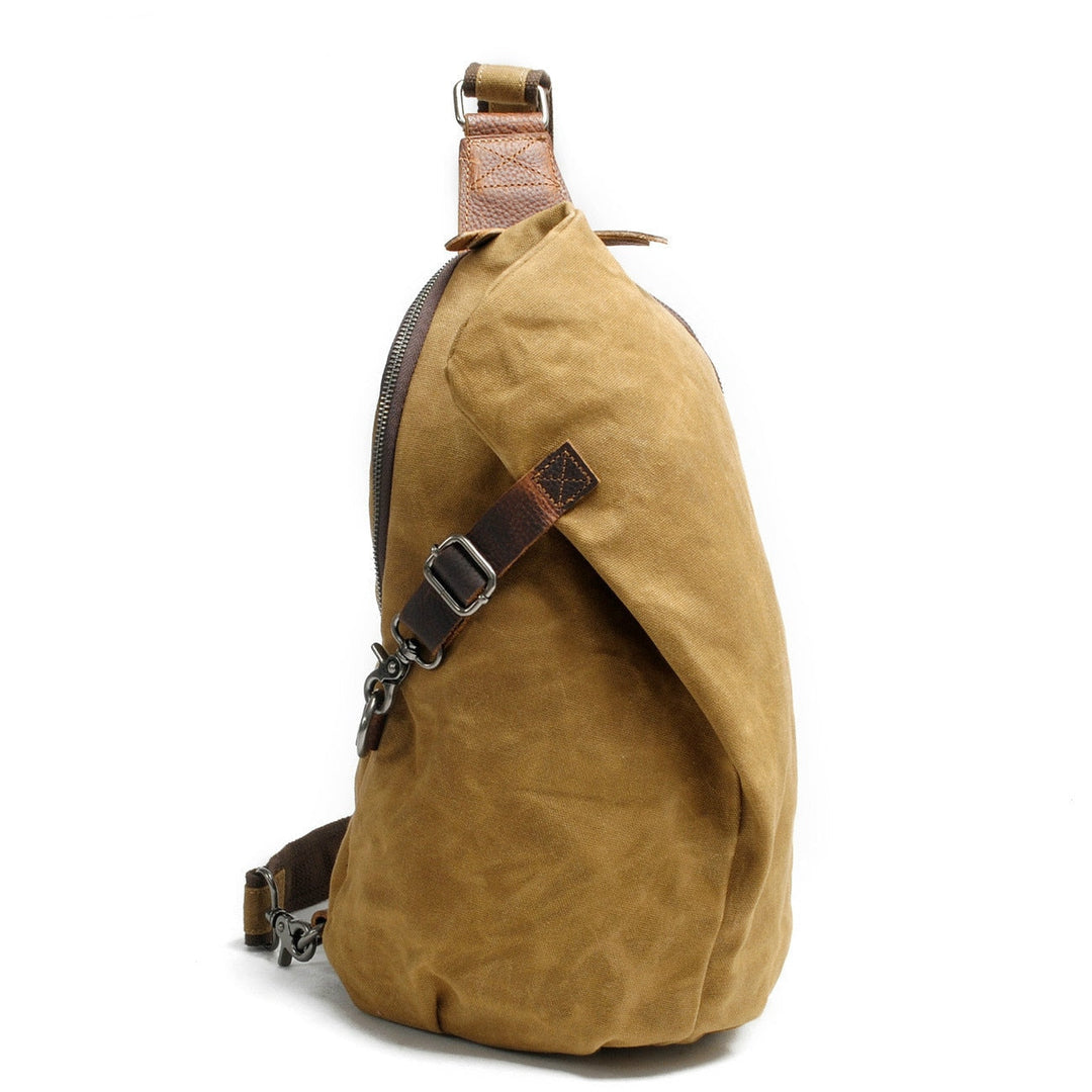 Water-Resistant Canvas Crossbody Bag with Anti-Theft Pocket – MultiWear | Kalsten