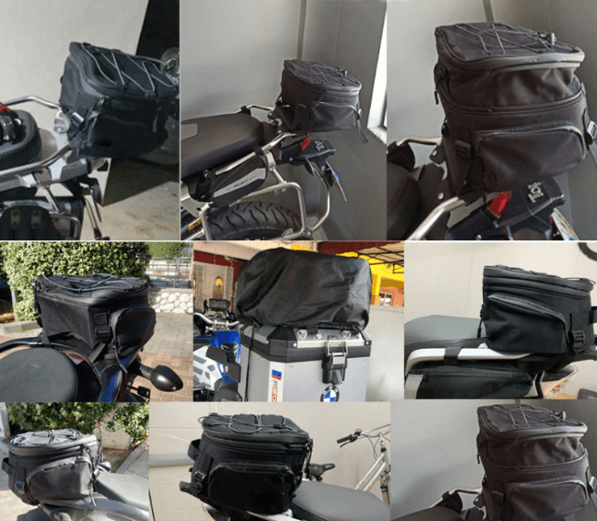 Water-Resistant Motorcycle Gear Bag with Multiple Compartments | Kalsten