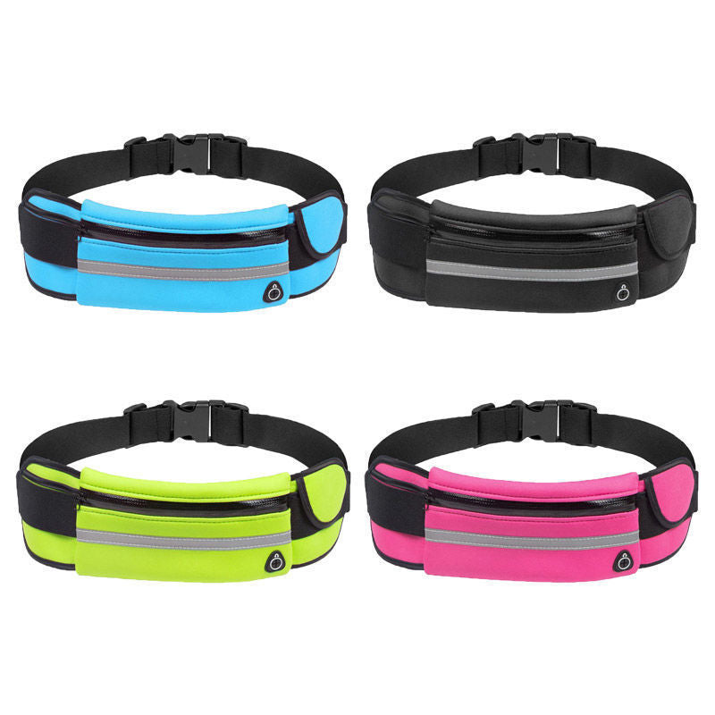 Water-Resistant Running Waist Belt – 1+1 FREE Fitness & Travel Storage Pack | Kalsten