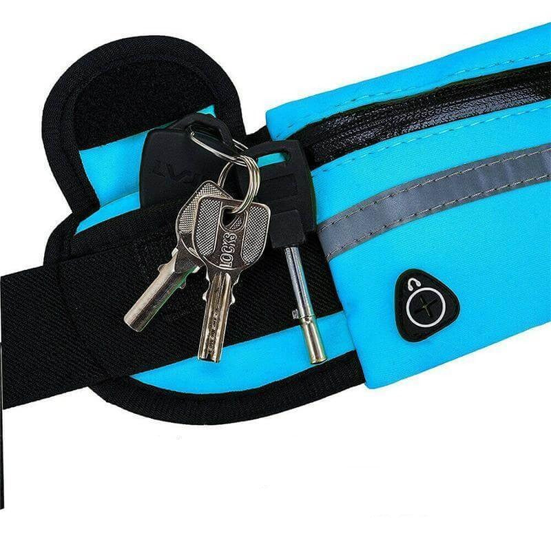 Water-Resistant Running Waist Belt – 1+1 FREE Fitness & Travel Storage Pack | Kalsten