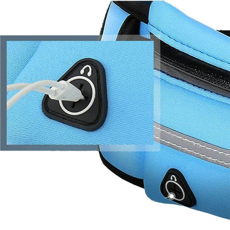 Water-Resistant Running Waist Belt – 1+1 FREE Fitness & Travel Storage Pack | Kalsten