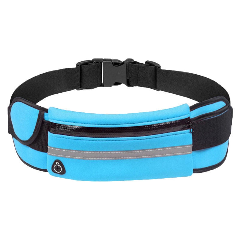Water-Resistant Running Waist Belt – 1+1 FREE Fitness & Travel Storage Pack | Kalsten