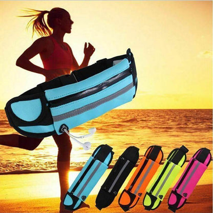 Water-repellent Running Belt – 1+1 FREE Fitness & Travel Storage Pack | Karnz