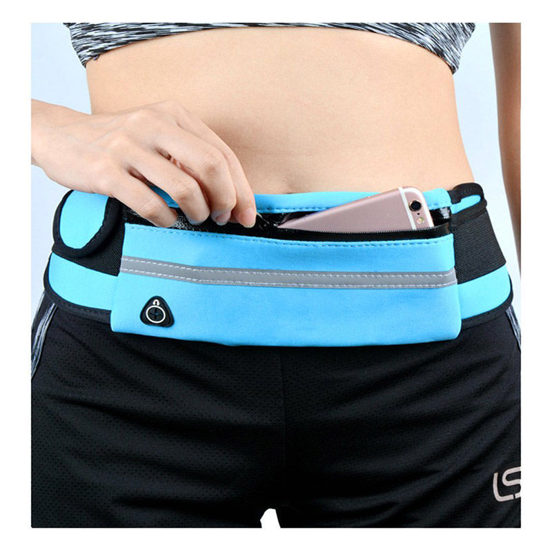 Water-Resistant Running Waist Belt – 1+1 FREE Fitness & Travel Storage Pack | Kalsten