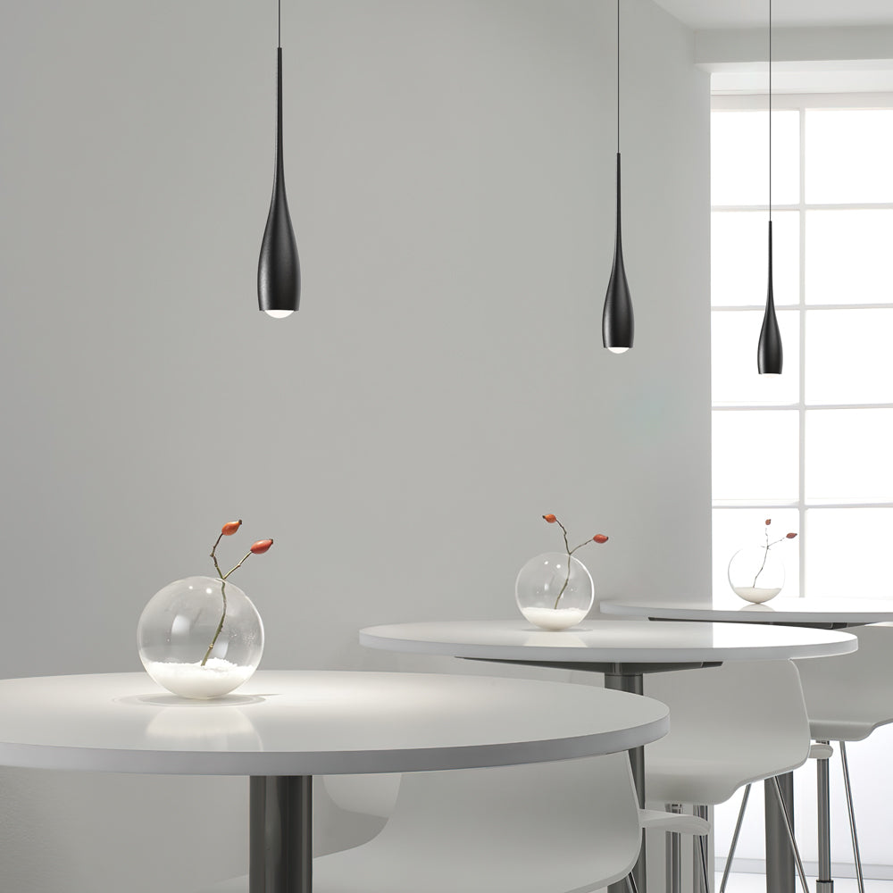 Pendant Light Aluminum 12W 11.8 in Adjustable Modern Dining Room Bedroom Kitchen Ceiling Lamp | Kalsten