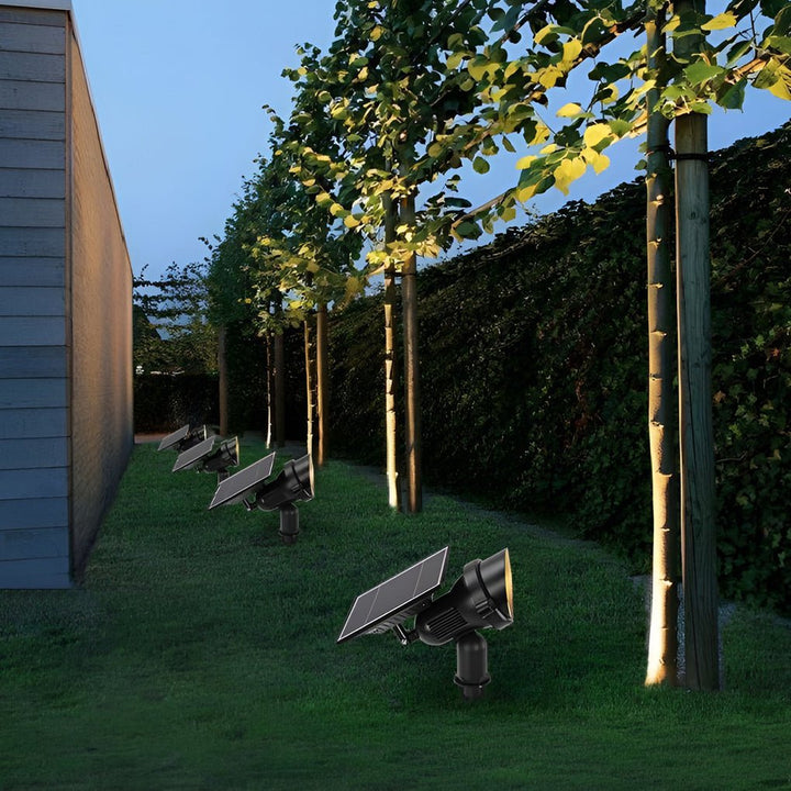 Waterproof Adjustable RGB Modern Outdoor Solar Spot Lights Tree Spotlights | Kalsten