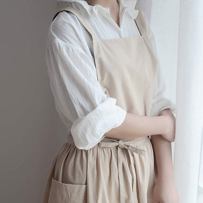 Skanto | Waterproof Cotton Apron with Handy Pockets - ChefMate