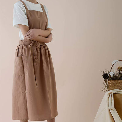 Skanto | Waterproof Cotton Apron with Handy Pockets - ChefMate