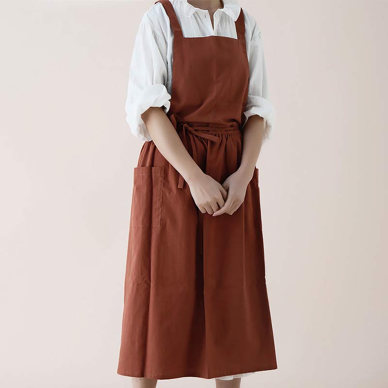 Skanto | Waterproof Cotton Apron with Handy Pockets - ChefMate