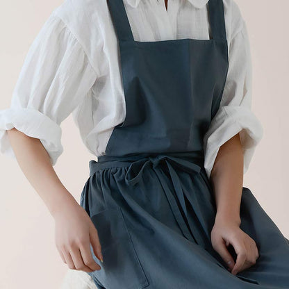 Skanto | Waterproof Cotton Apron with Handy Pockets - ChefMate